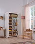 Hanah Home Monte - Armario de melamina en crema y roble